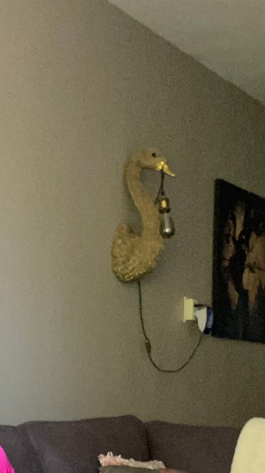 Vogel lamp, Verzenden, Zo goed als nieuw