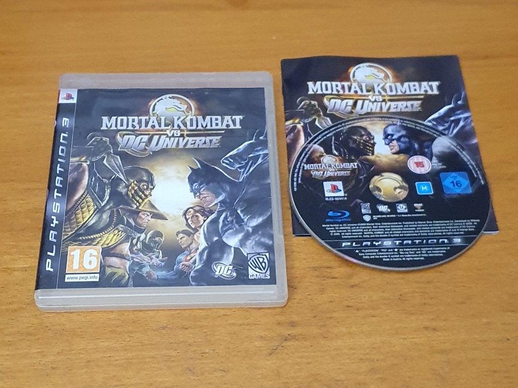 PS3 | Mortal Kombat vs. DC Universe, Gebruikt, Vanaf 18 jaar, Vechten, 2 spelers