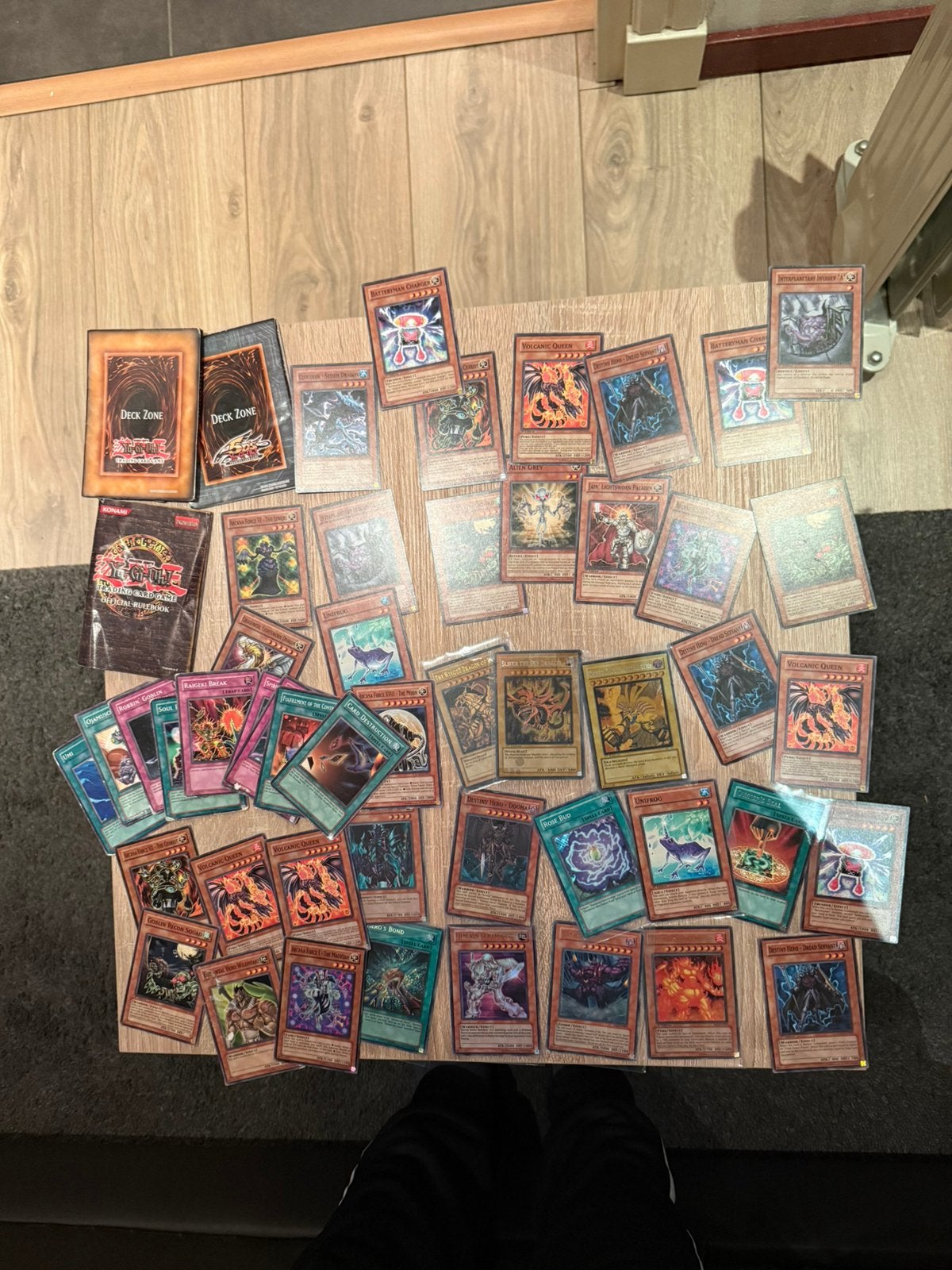 Yu gi oh verzameling, Ophalen of Verzenden, Zo goed als nieuw, Meerdere kaarten