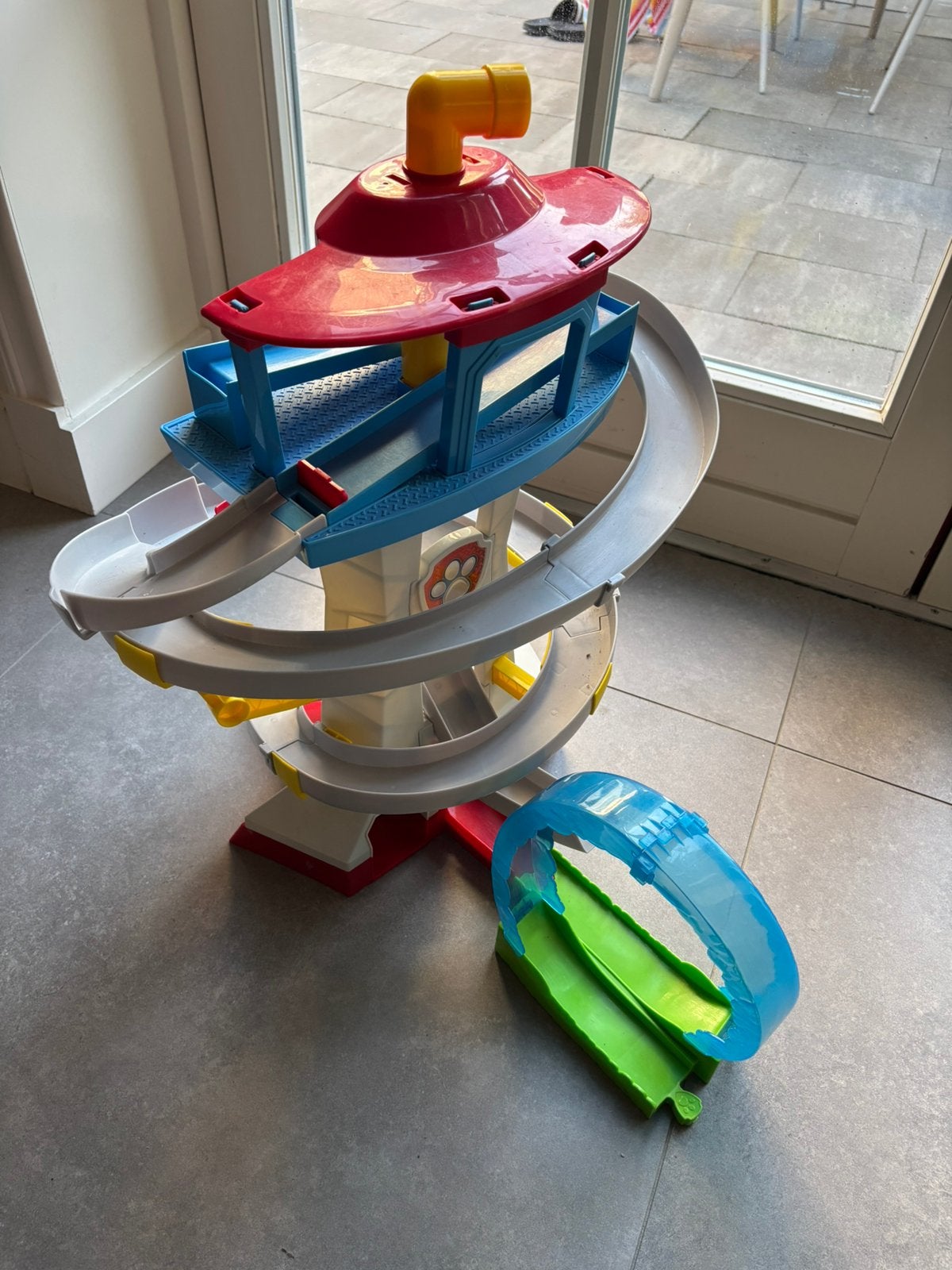Paw patrol toren de uitkijk, Kinderen en Baby's, Speelgoed | Racebanen, Ophalen of Verzenden, Zo goed als nieuw, Handmatig, Overige merken