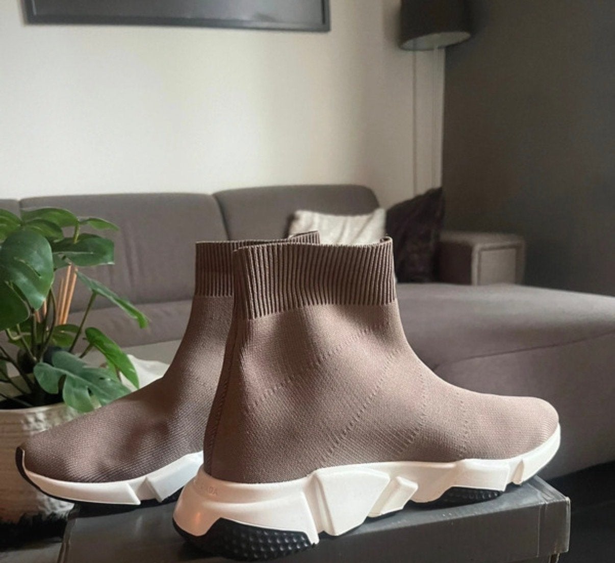 Balenciaga Speed Trainer Sneakers - Bruin, Kleding | Dames, Schoenen, Bruin, Nieuw, Ophalen of Verzenden, Sneakers of Gympen