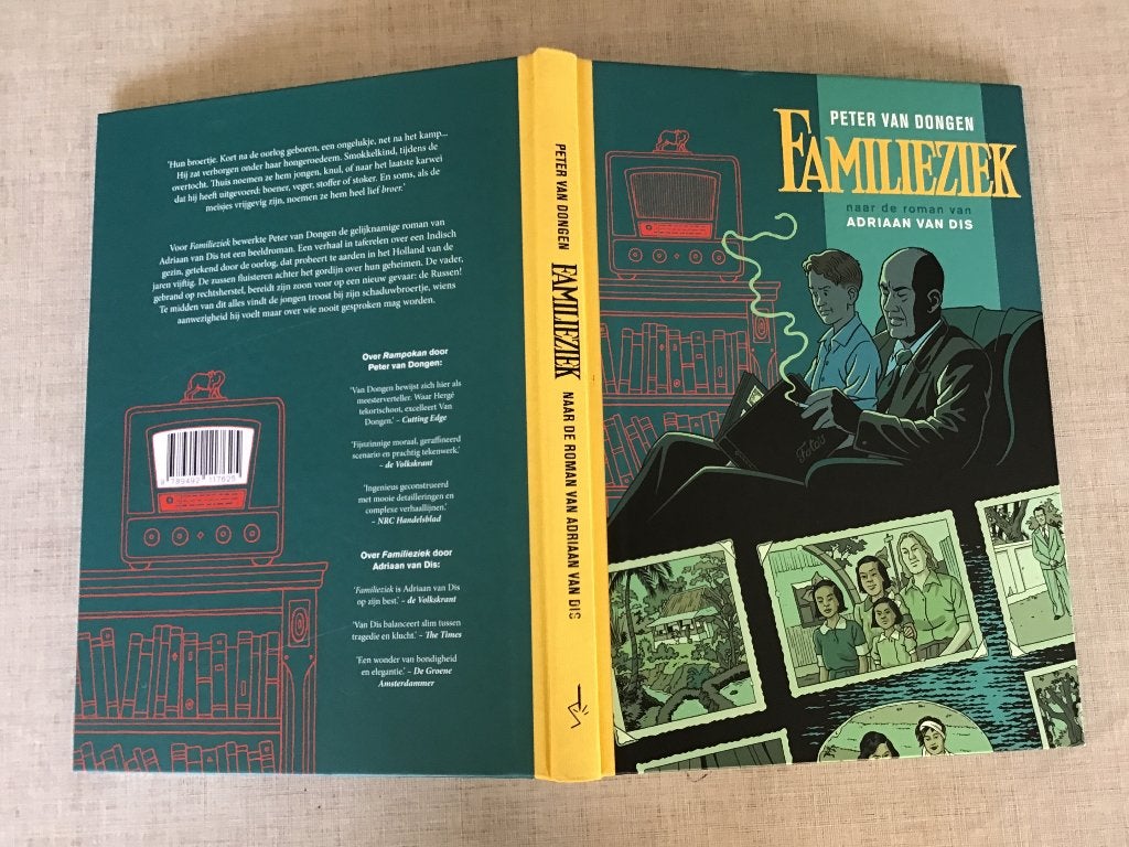 Familieziek door Peter van Dongen en Adriaan van Dis, Boeken, Eén stripboek, Ophalen of Verzenden, Zo goed als nieuw