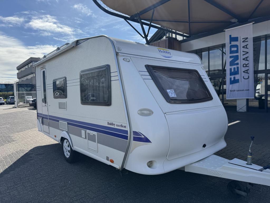 Hobby Excellent 440 SF 2008 MOVER + TENT 250!!!, Caravans en Kamperen, Hobby, Bedrijf, Treinzit, Schokbreker