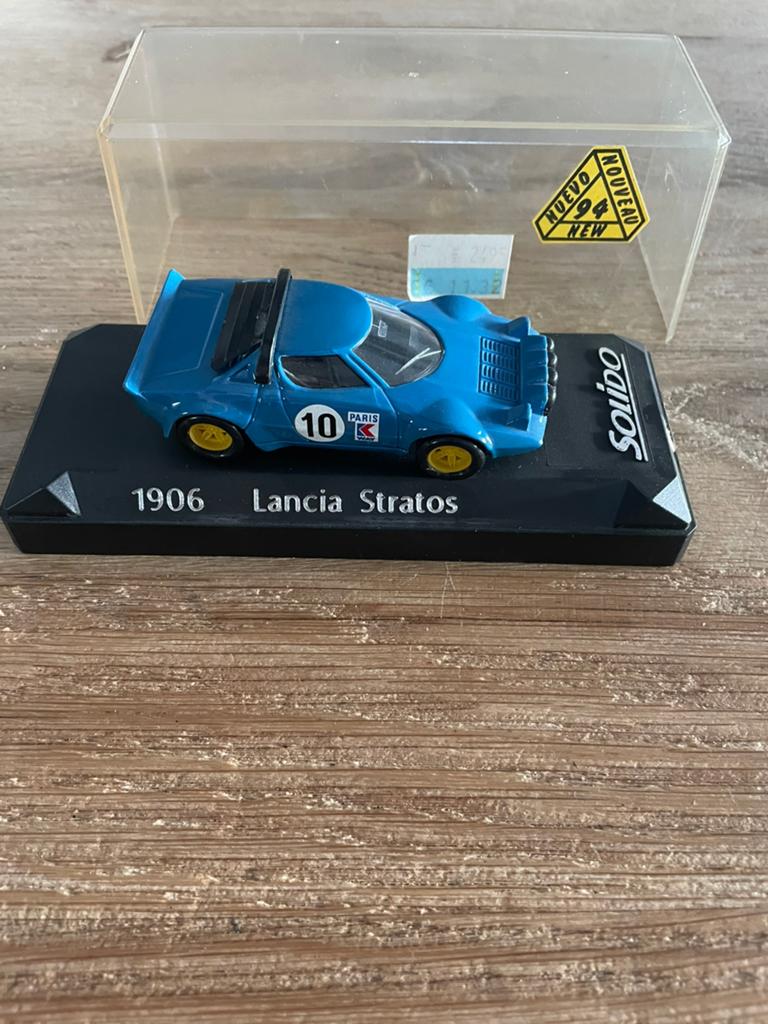 Lancia Stratos, Hobby en Vrije tijd, Modelauto's | 1:43, Verzenden, Zo goed als nieuw, Auto, Solido