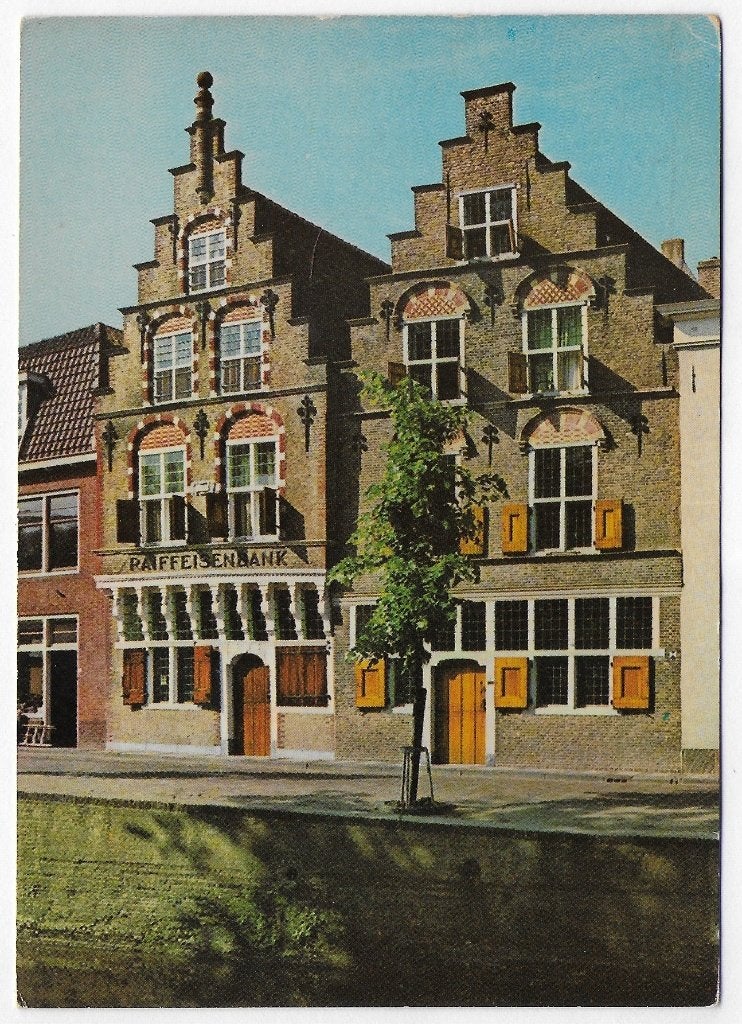 Oude Water donkere Gaard gelopen Ansichtkaart u1 ( B5154 ), Ophalen of Verzenden, 1980 tot heden, Gelopen, Overijssel
