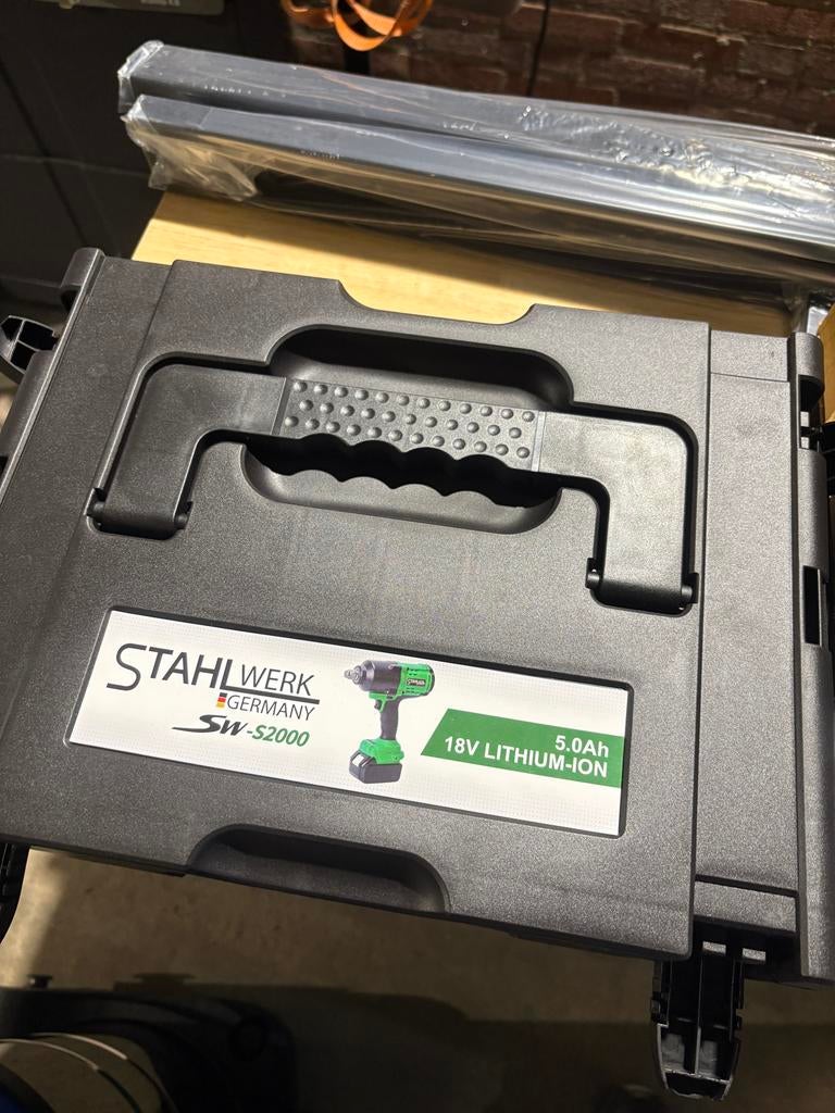 Stahlwerk SW-S2000 Accu Slagmoersleutel 18V 5.0Ah, Ophalen of Verzenden, Nieuw, 600 watt of meer, Overige typen