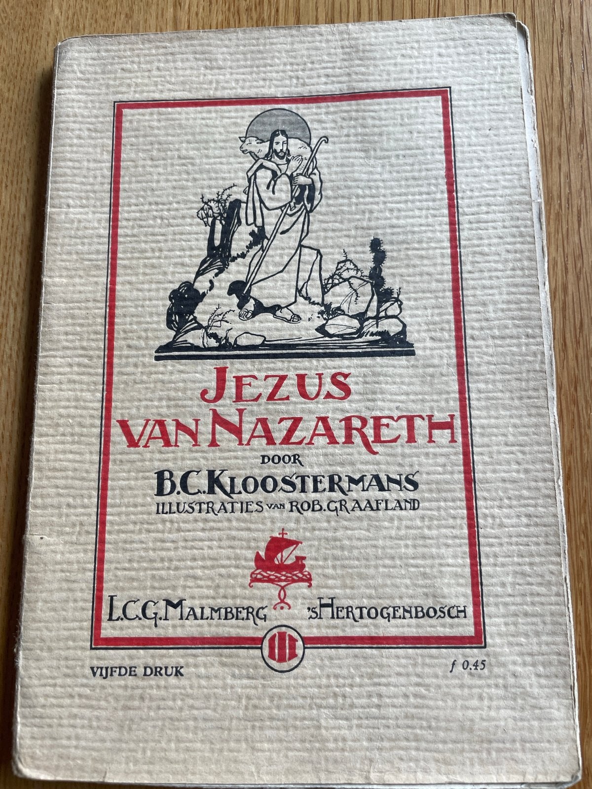 Jezus van Nazareth - B.C. Kloostermans (Vijfde Druk), Ophalen, Gelezen, Christendom | Katholiek