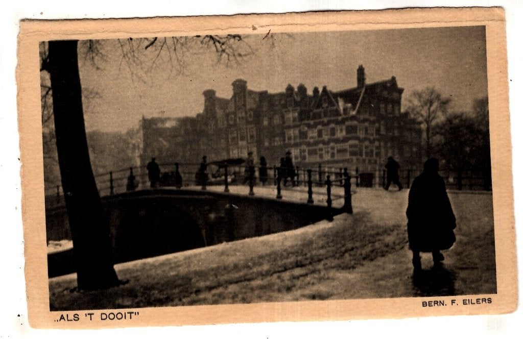 Amsterdam  Bern F. Eilers Brouwersgracht, Verzenden, 1920 tot 1940, Ongelopen, Noord-Holland