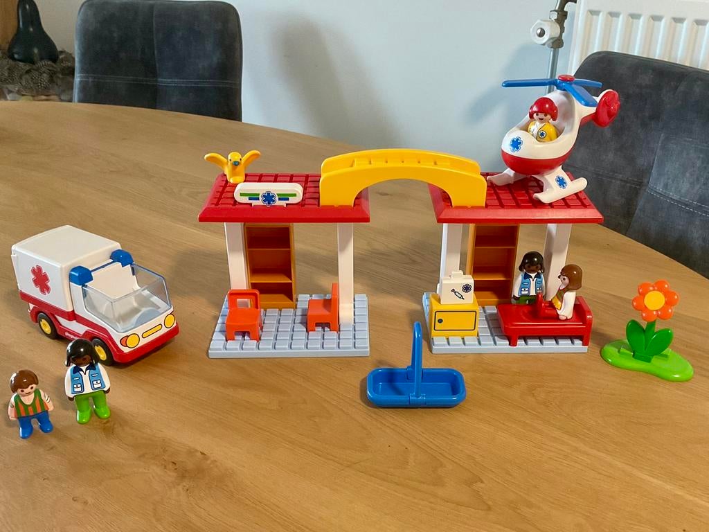 Playmobil 123 : Ziekenhuis, Kinderen en Baby's, Speelgoed | Playmobil, Ophalen, Gebruikt