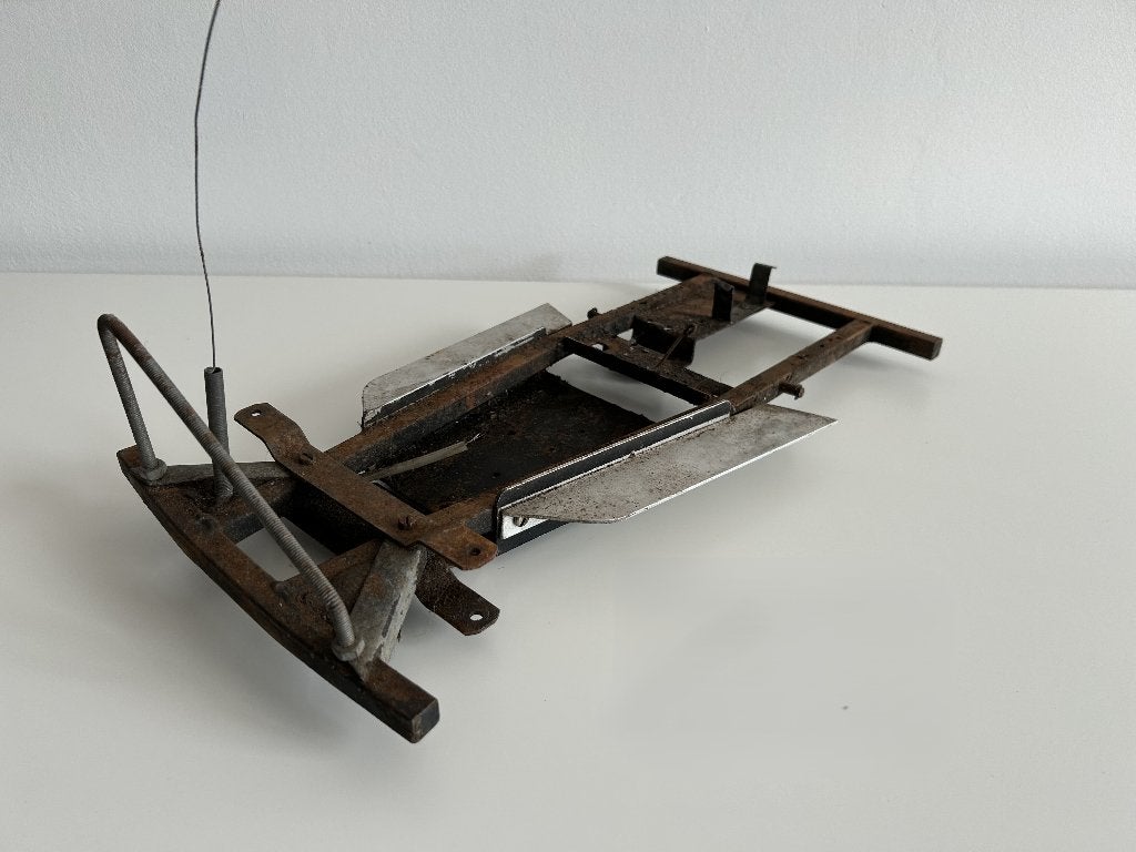 Stockcar nitro chassis 1/8 rc auto, Verzenden, Gebruikt, Nitro, Auto onroad