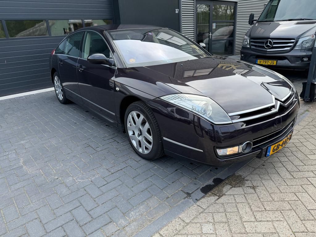 Citroen C6 2.7 HdiF V6 Exclusive | Km teller werkt niet | Go, Auto's, Citroën, Gebruikt, Bedrijf, Diesel, 204 pk