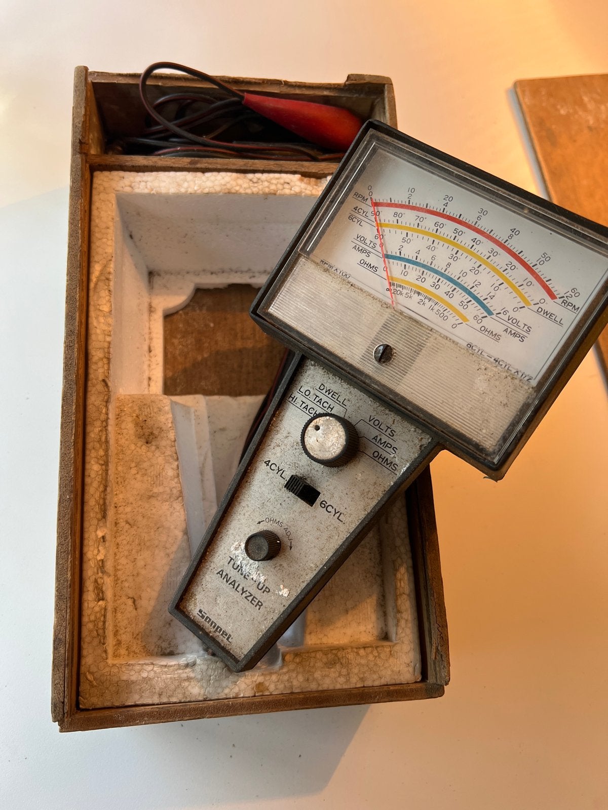 vintage Sanpet Tune-Up Analyzer  motor tester, Ophalen of Verzenden, Gebruikt
