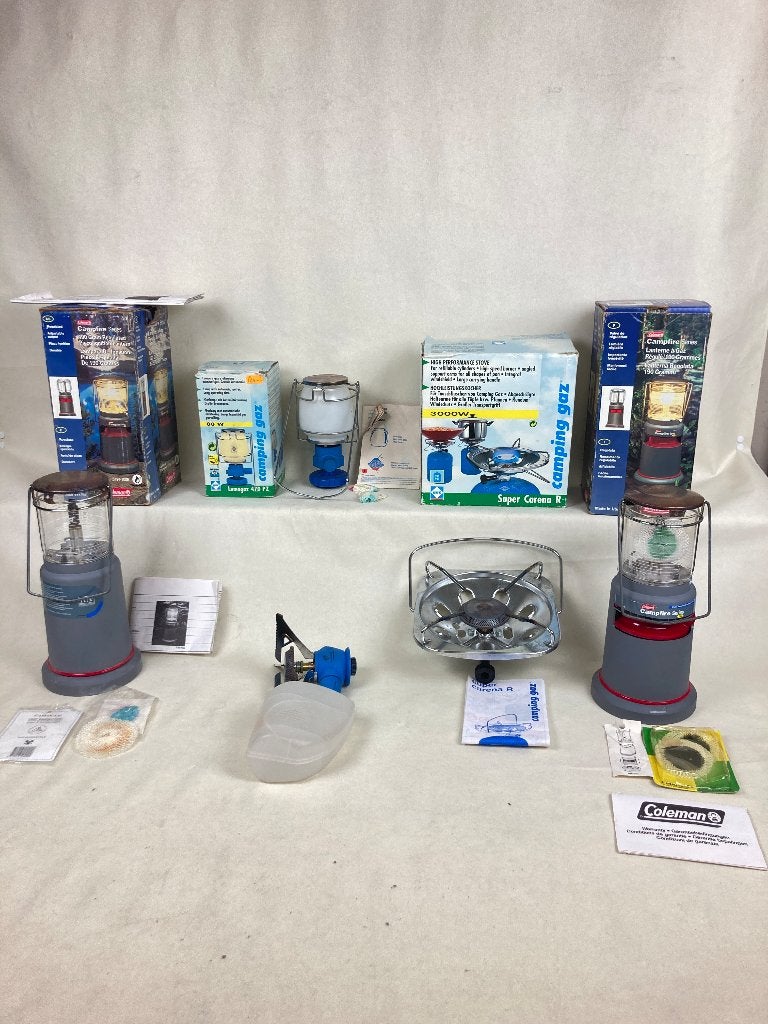 campingspullen; lampen, kookgerei, Ophalen of Verzenden, Gebruikt