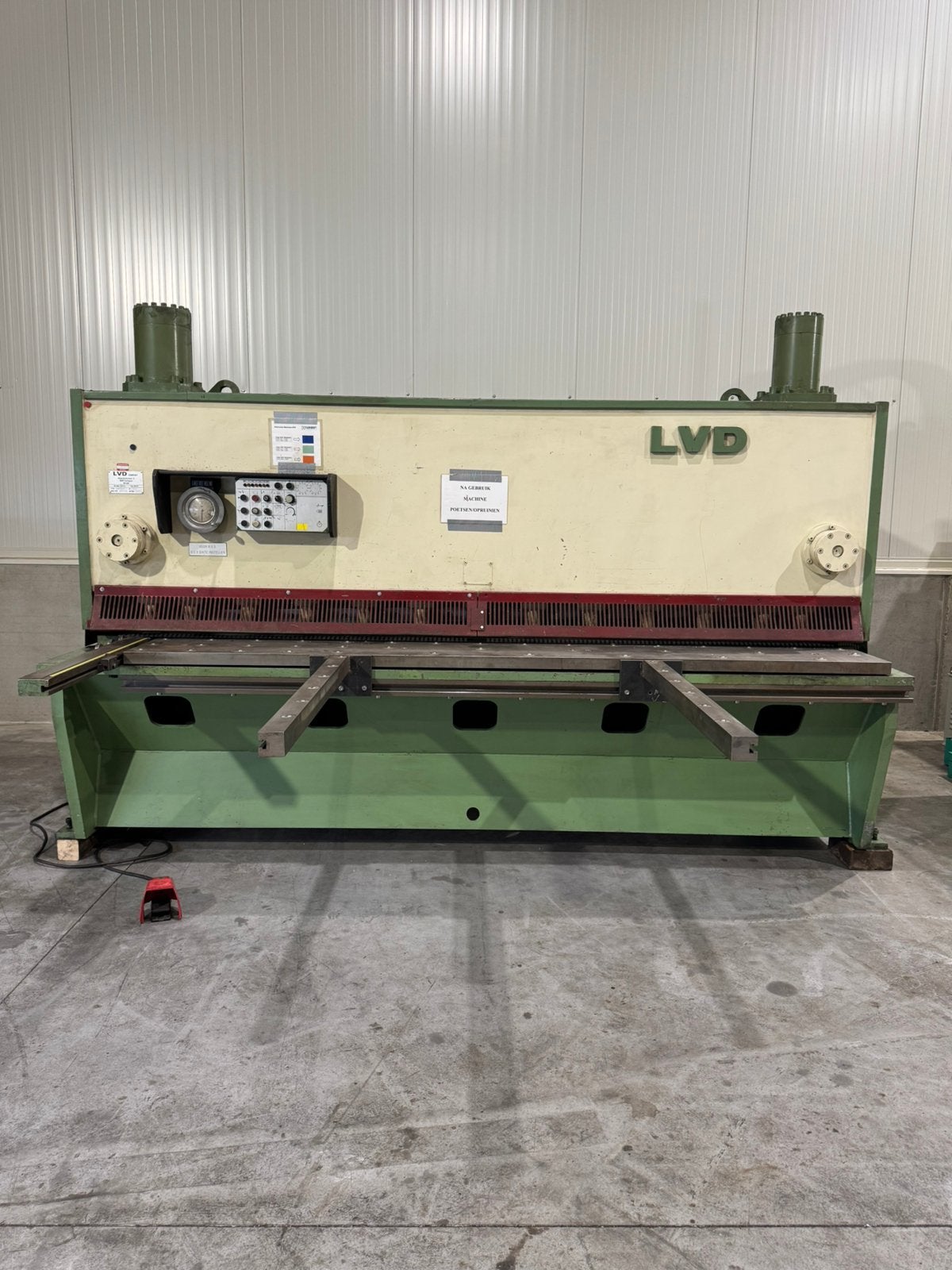 LVD plaatschaar 3100 x 13mm, Ophalen, Gebruikt