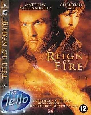 Reign of Fire (2002 Christian Bale, Matthew McConaughey) NL, Vanaf 12 jaar, Ophalen of Verzenden, Nieuw in verpakking, Fantasy