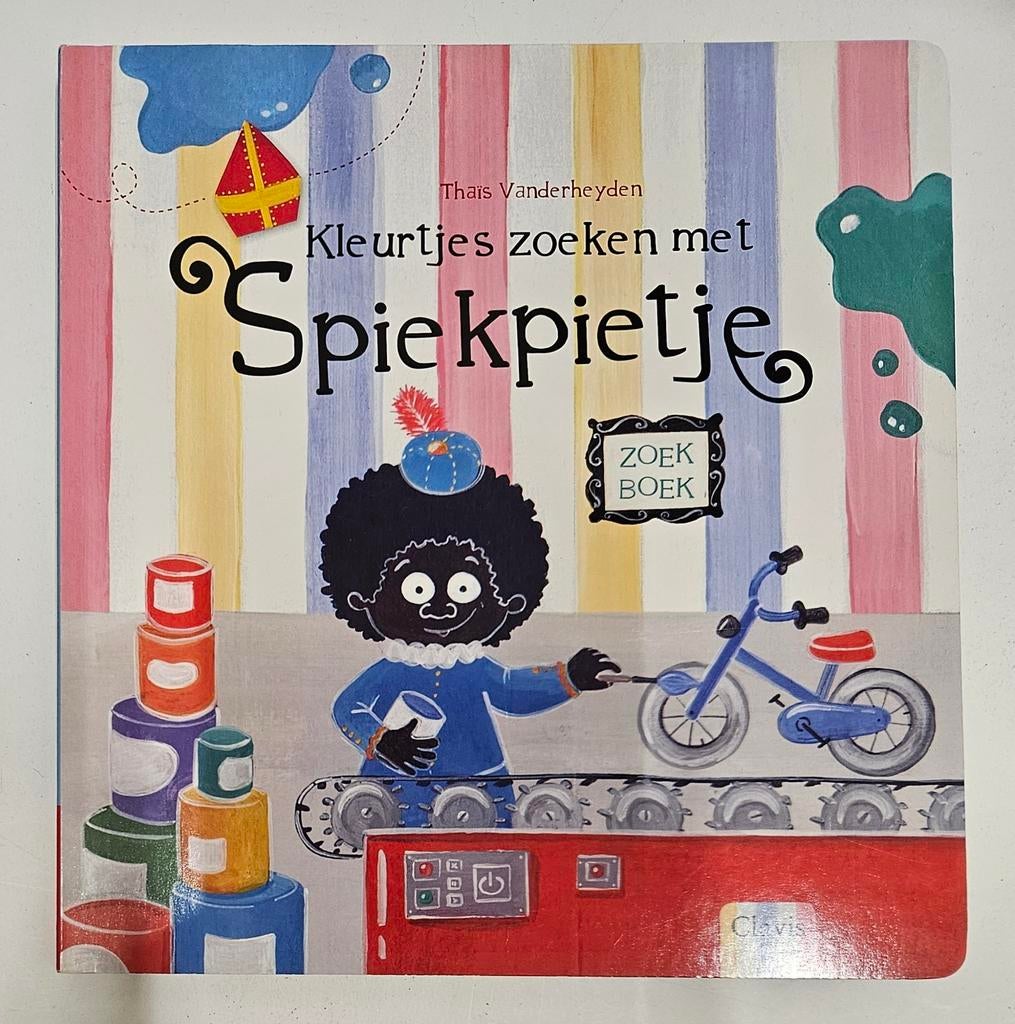 Thaïs Vanderheyden - Kleurtjes zoeken met Spiekpietje, Boeken, Ophalen of Verzenden, Zo goed als nieuw, Thaïs Vanderheyden
