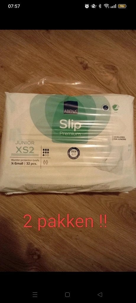 Abena junior xs 2 luiers, Diversen, Verpleegmiddelen, Ophalen, Nieuw