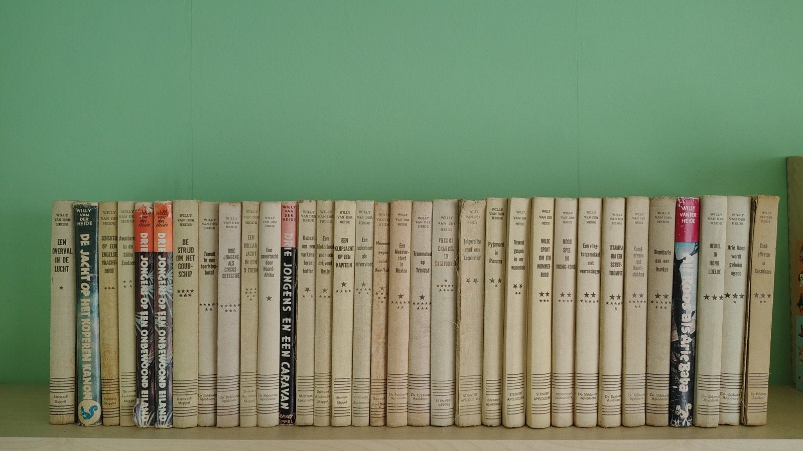 Bob Evers serie, Hardcovers, 33 delen , Complete Serie., Boeken, Ophalen, Gelezen