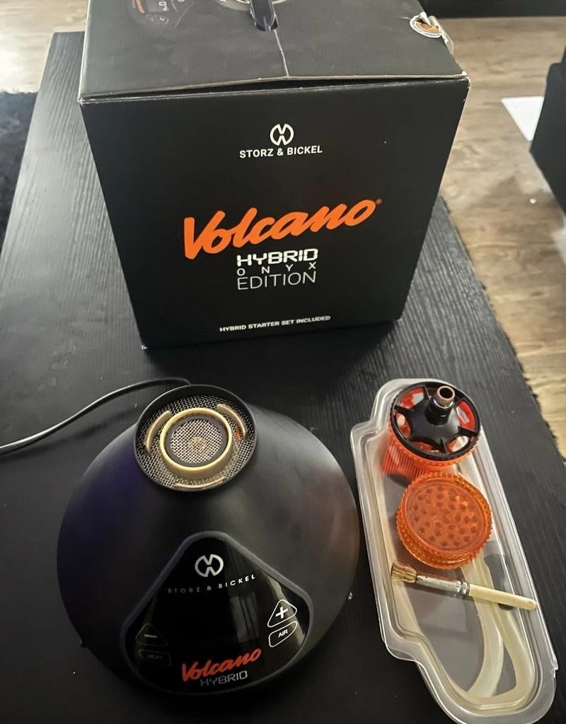 Volcano Hybrid Onyx Edition, Ophalen of Verzenden, Zo goed als nieuw, (Water)pijp