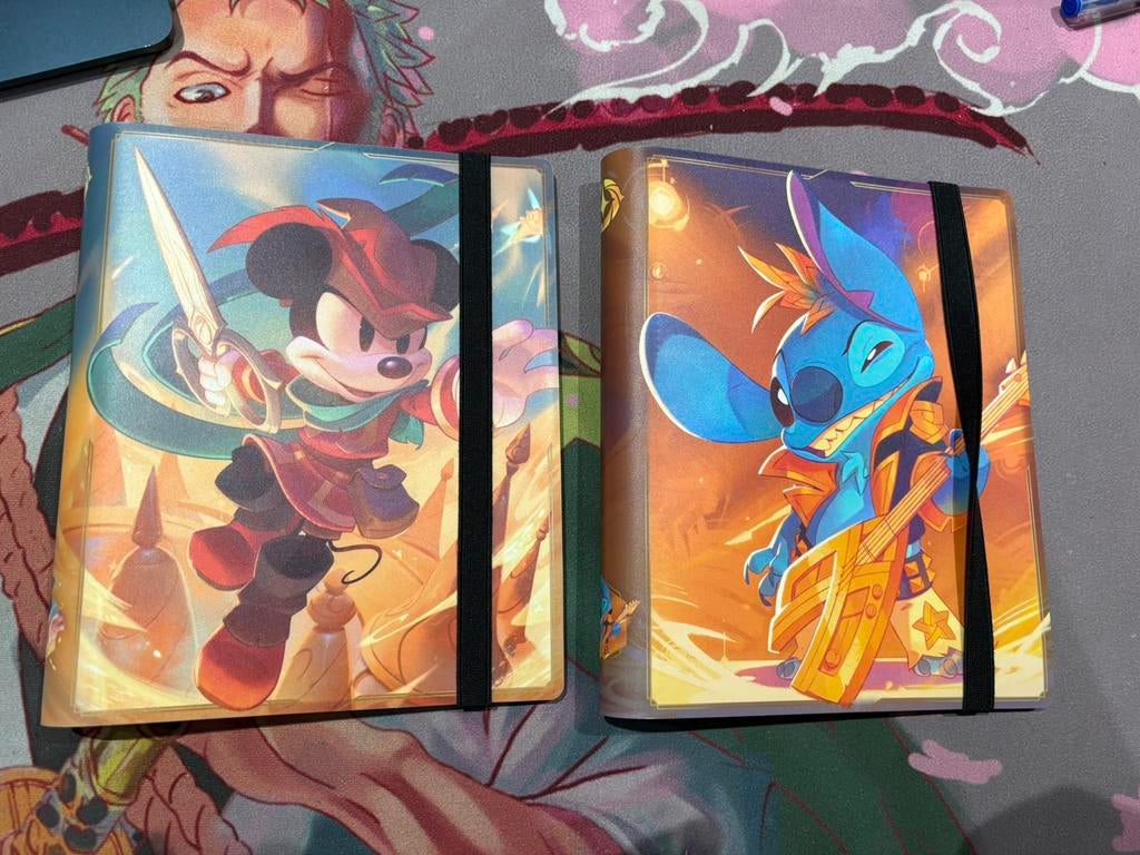 Disney Lorcana Premium Card Binder Mickey & Stitch 4 pocket, Ophalen of Verzenden