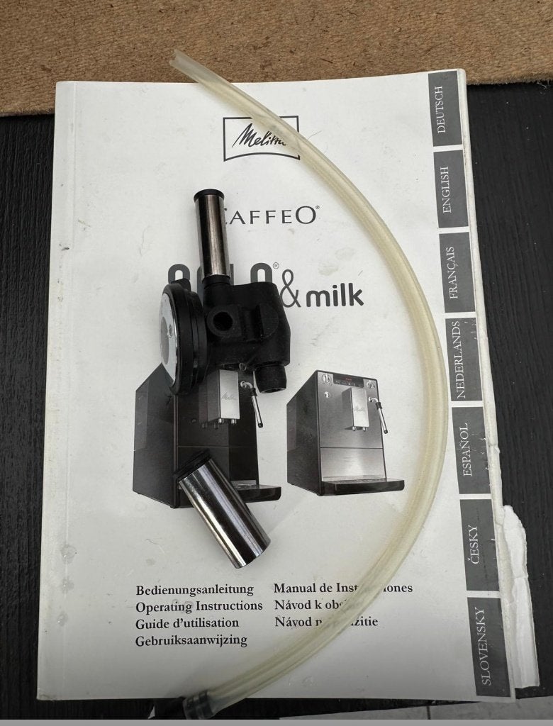 Melitta Caffeo Solo & Perfect Milk Koffiemachine, Ophalen, Niet werkend, Koffiemachine