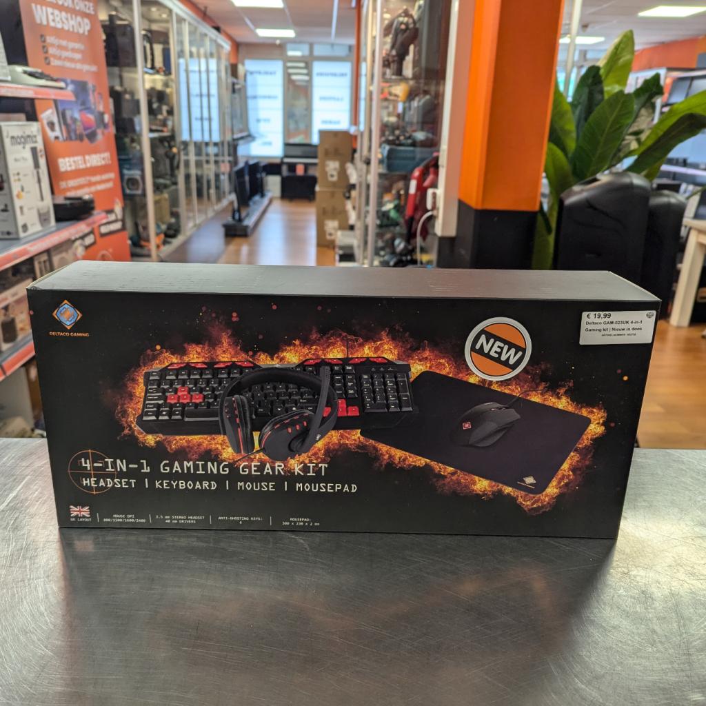 Deltaco GAM-023UK 4-in-1 Gaming kit | Nieuw in doos