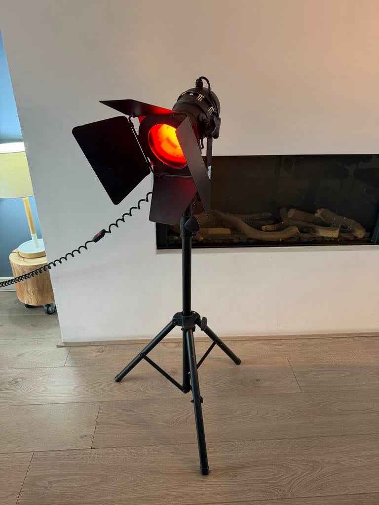 Theater lamp, Ophalen, Gebruikt