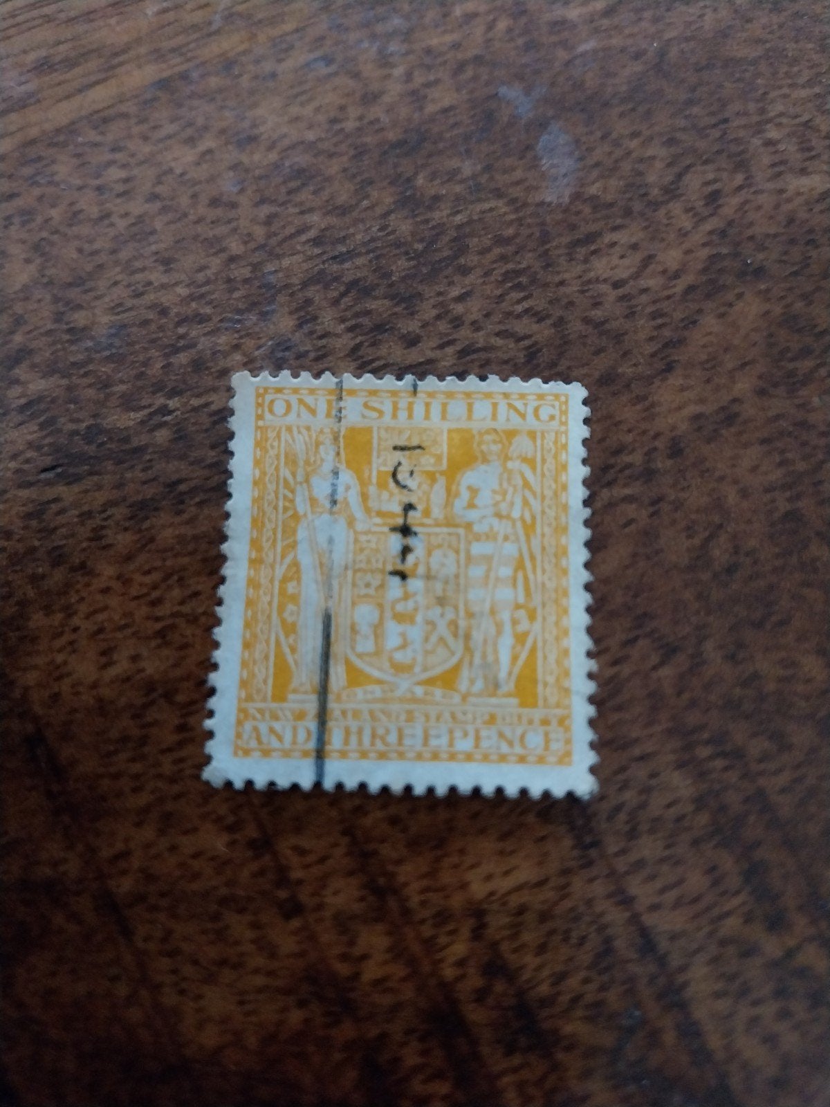 nz dienstzegel 1/3, Verzenden