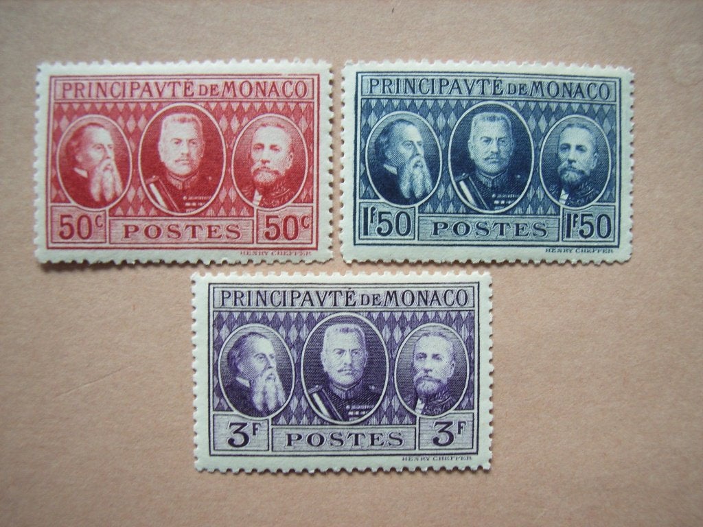 BL   Monaco 108-110 Pf, Ophalen of Verzenden, Monaco, Postfris