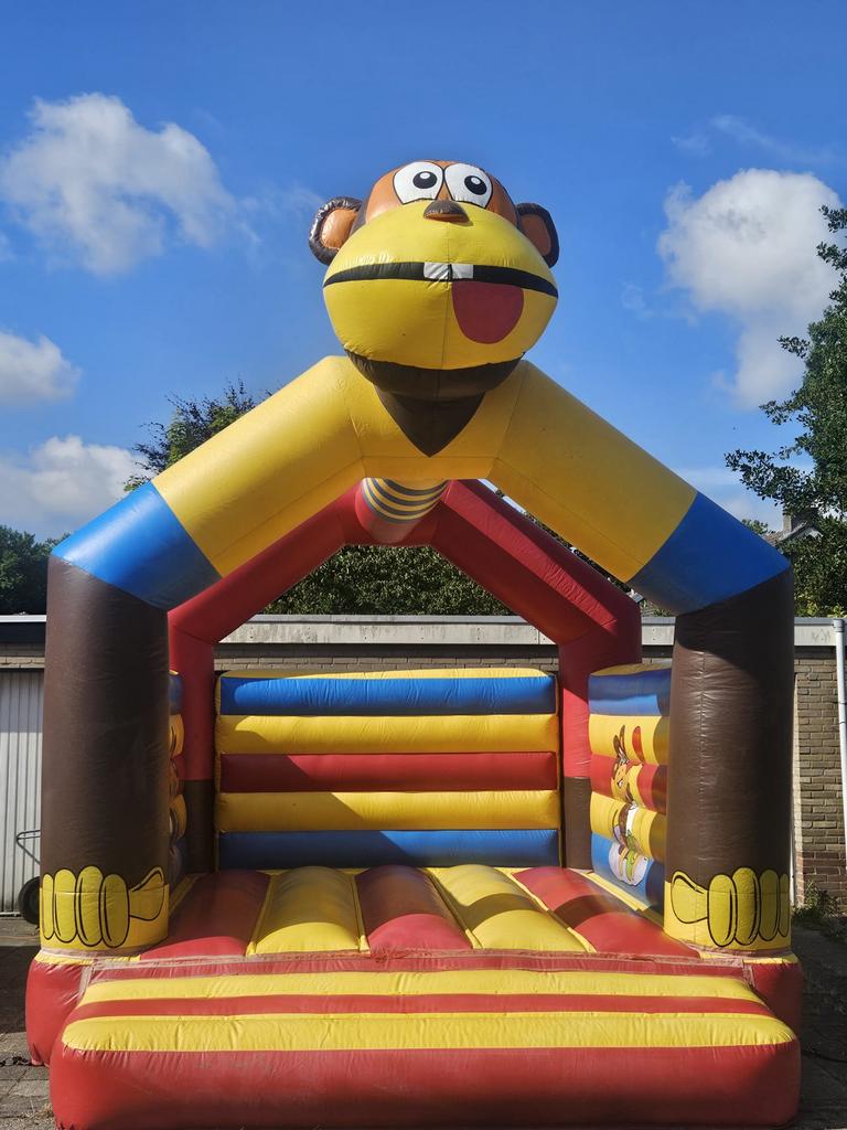 Springkussen 4x5 meter te huur - Plezier voor elk feest!, Ophalen of Verzenden, Gebruikt