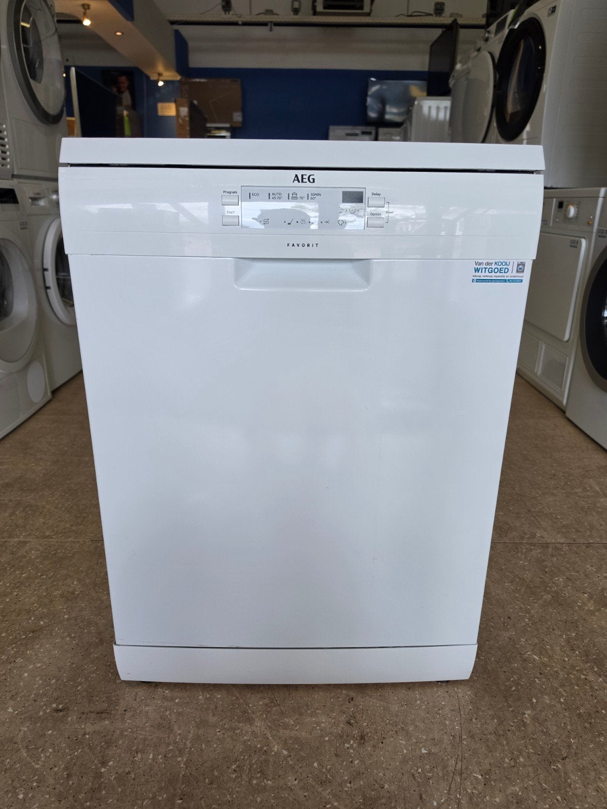 AEG vrijstaande vaatwasser | A++ | Garantie & Gratis thuis ✅, Jirnsum, 60 cm of meer, Energieklasse A of zuiniger, Zo goed als nieuw