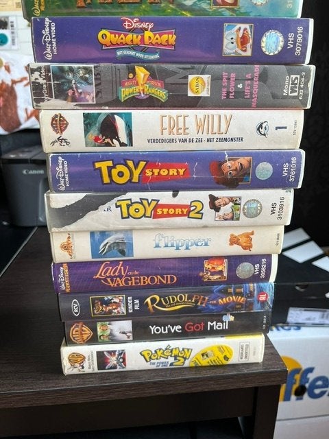Verschillende VHS Videobanden, Gebruikt, Alle leeftijden, Overige typen, Ophalen of Verzenden