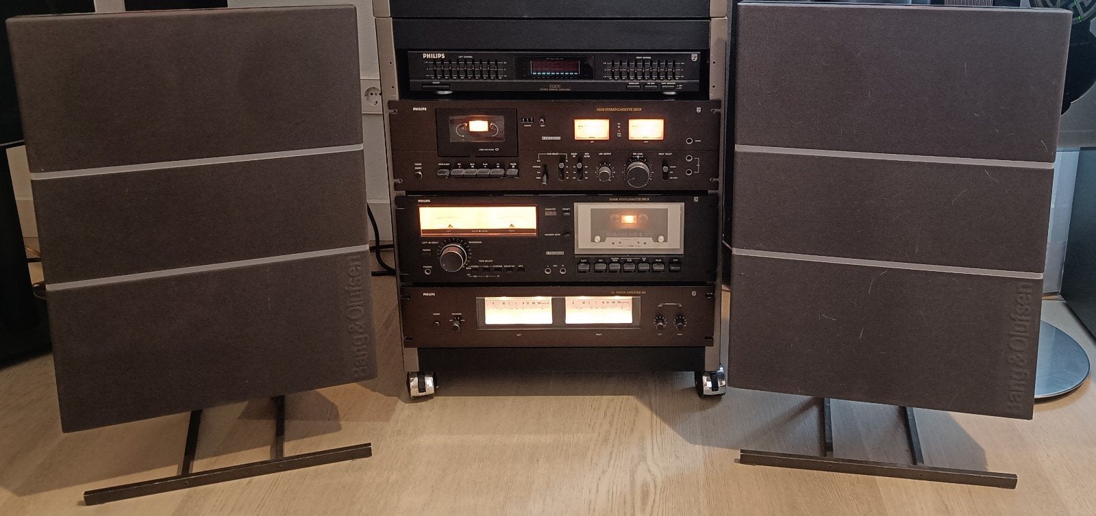 Bang & Olufsen Beovox RL60.2 luidsprekerset, Ophalen, 60 tot 120 watt, Overige merken