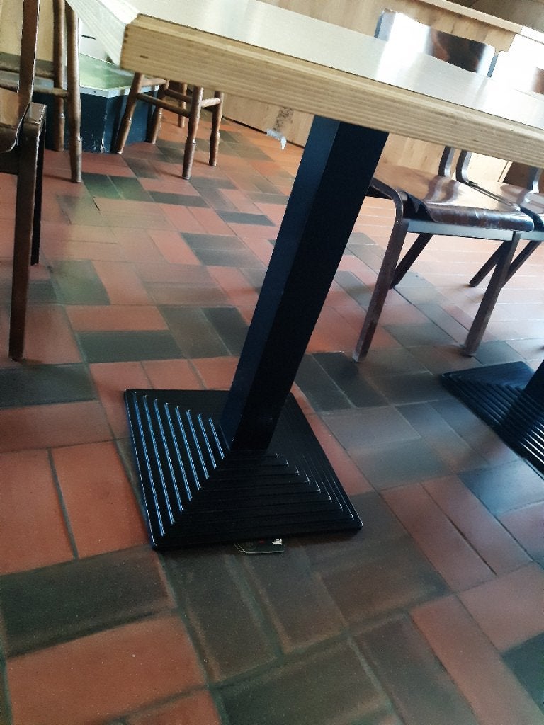 Horeca tafels  77x77  met 4 stoelen, Ophalen, Gebruikt, 50 tot 100 cm, 50 tot 100 cm