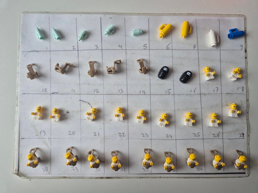 Lego  baby kind fles city poppetjes draagzak, Ophalen of Verzenden