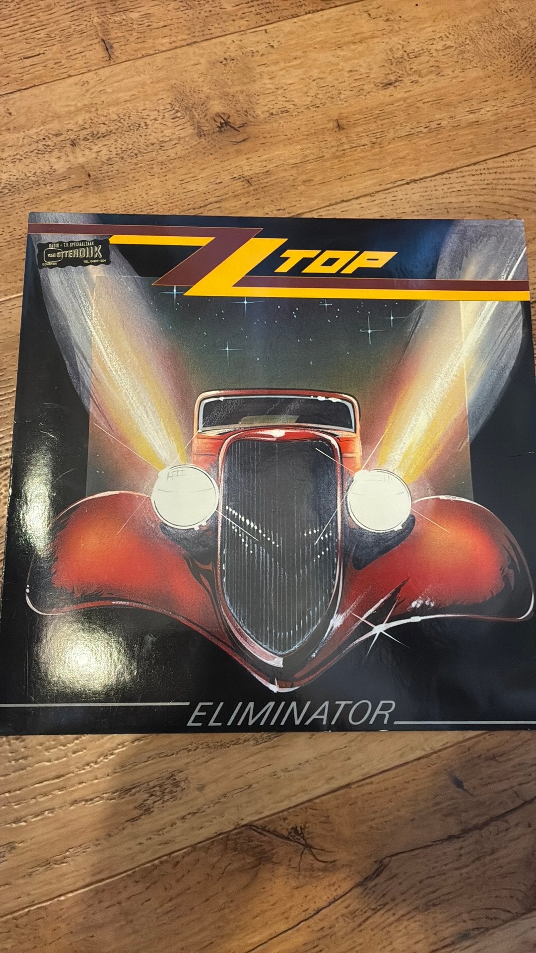 ZZ Top ‎– Eliminator, LP, Gebruikt, Ophalen of Verzenden, Inclusief binnenhoes