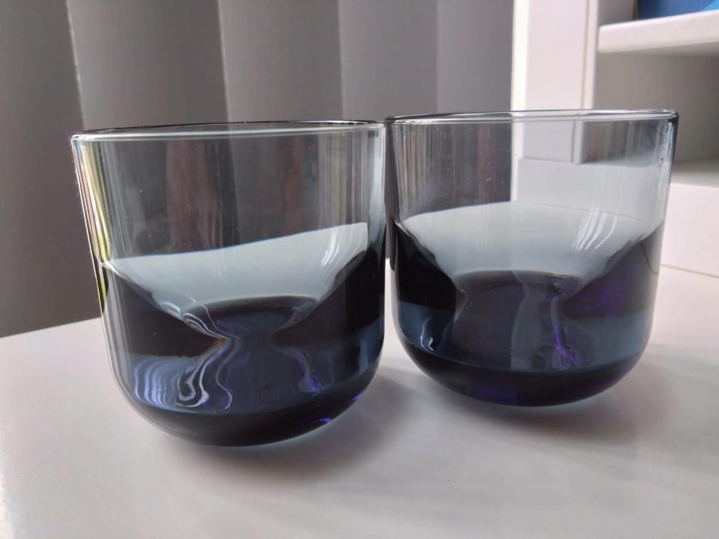 Iittala kandelaar Nappula Matti Klenell x 2, Overige materialen, Ophalen of Verzenden, Zo goed als nieuw, Grijs