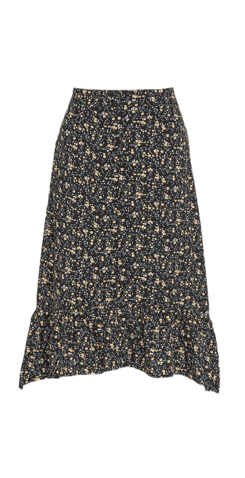 Lofty Manner gebloemde midi rok zwart/geel/groen mt 34 xs

D, Kleding | Dames, Ophalen of Verzenden, Zo goed als nieuw, Maat 34 (XS) of kleiner