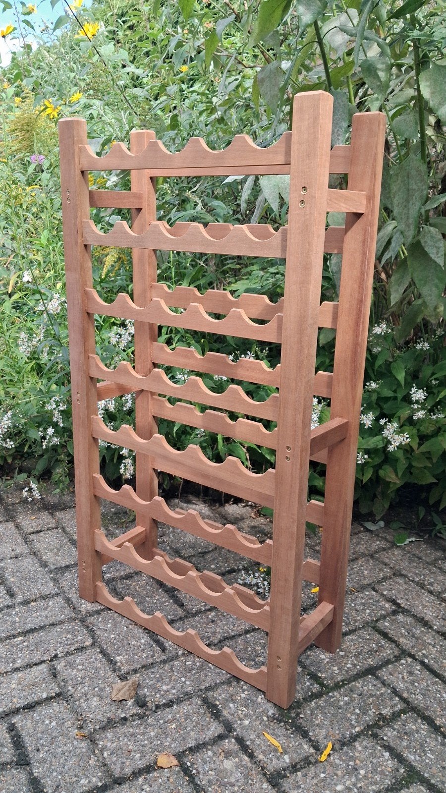 wijnrek, Huis en Inrichting, Ophalen, Nieuw, Hout, 25 flessen of meer