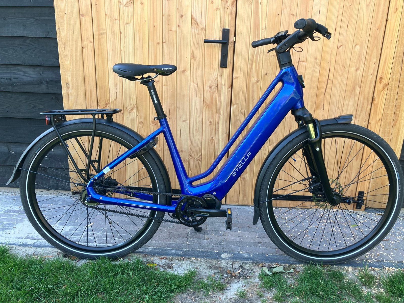 Stella Vicenza pro MDS riemaandrijving E-bike, Gebruikt, 47 tot 50 cm, Versnellingen, Schijfrem