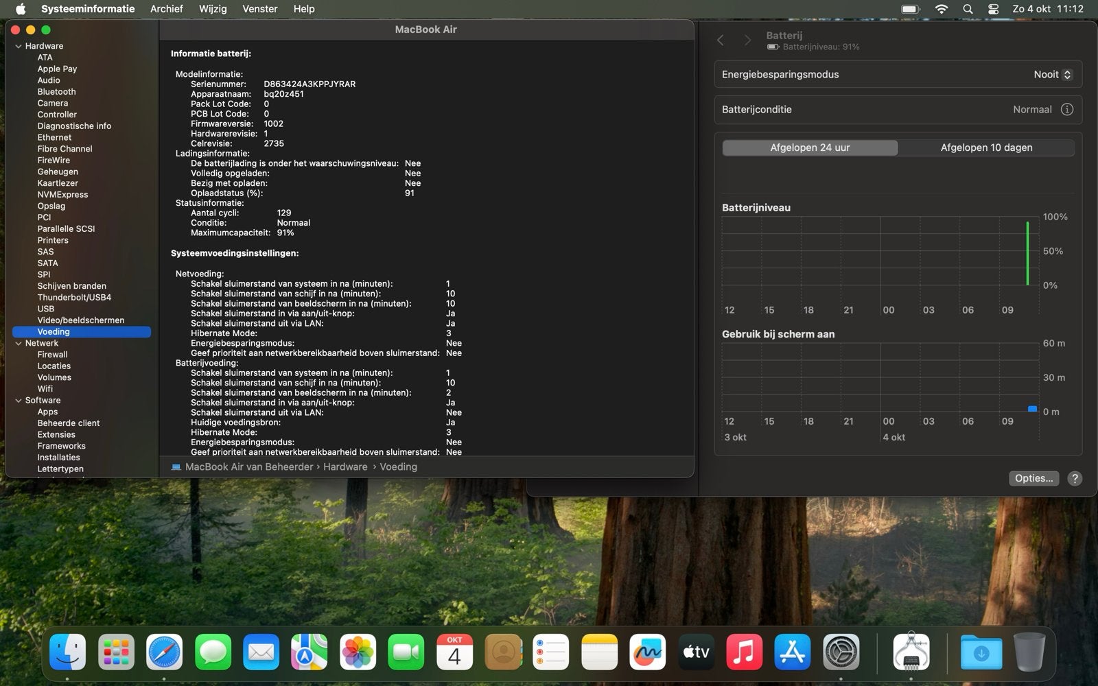 Foto 7 van MacBook Air M1 2020 - 256GB - 129 laadcycli - 91% batterij
