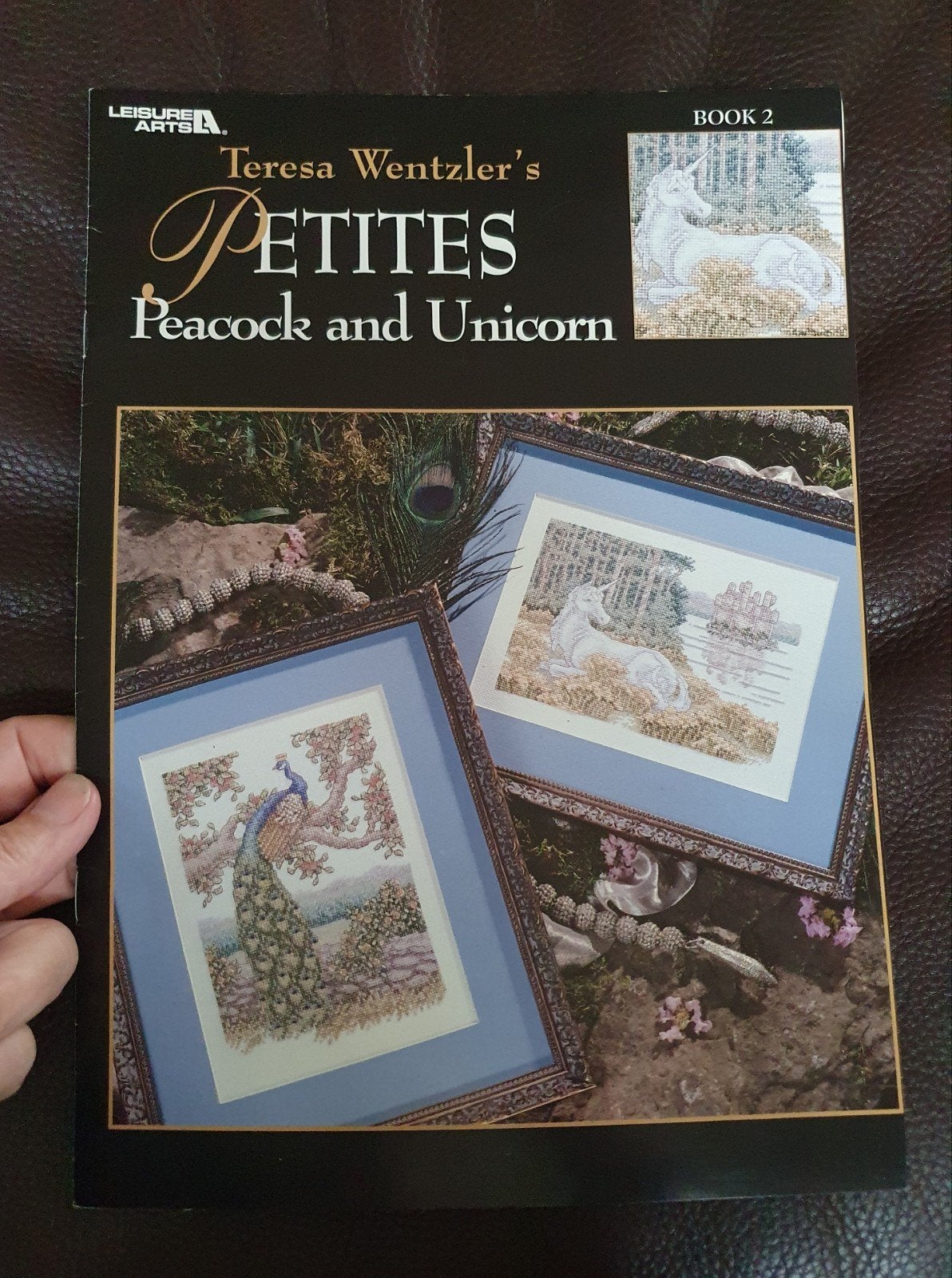 zeldzaam teresa wentzler's borduurpatroon peacock & unicorn, Verzenden, Handborduren, Patroon