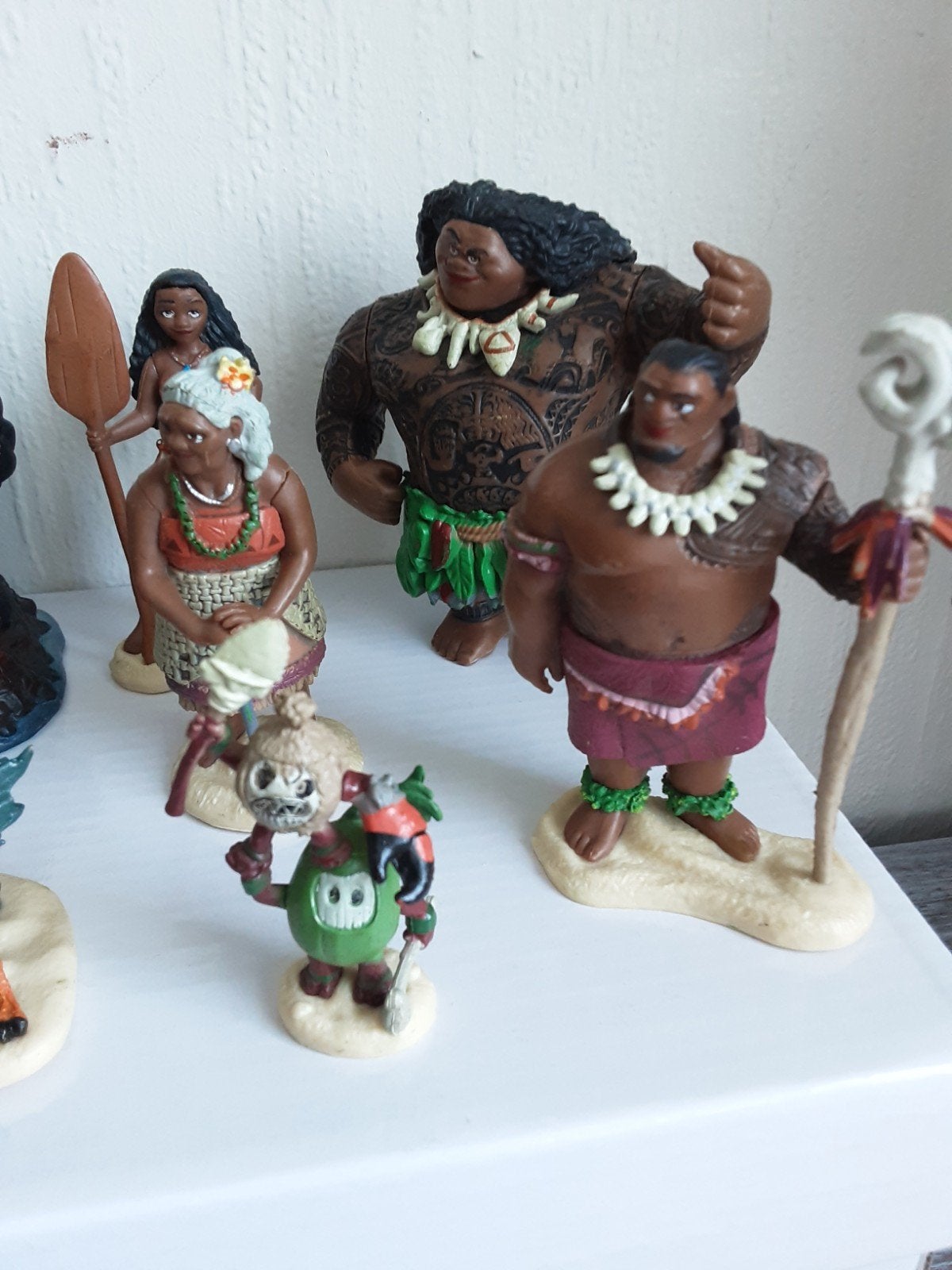 Disney Vaiana Moana figuren set, Ophalen of Verzenden, Zo goed als nieuw
