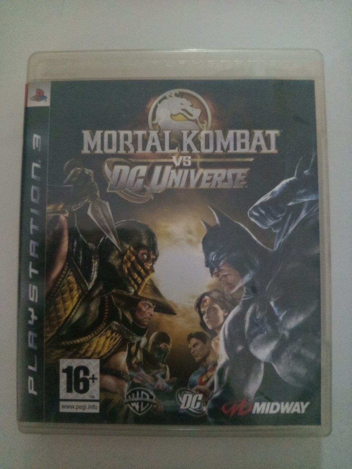Mortal Kombat vs DC Universe ps3, Gebruikt, Vanaf 18 jaar, Vechten, Verzenden
