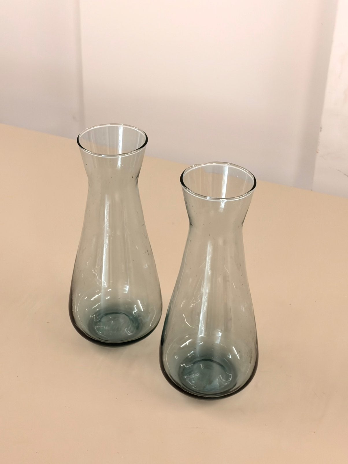 Karaffen 2st, Glas of Glazen, Ophalen of Verzenden, Overige stijlen, Glas