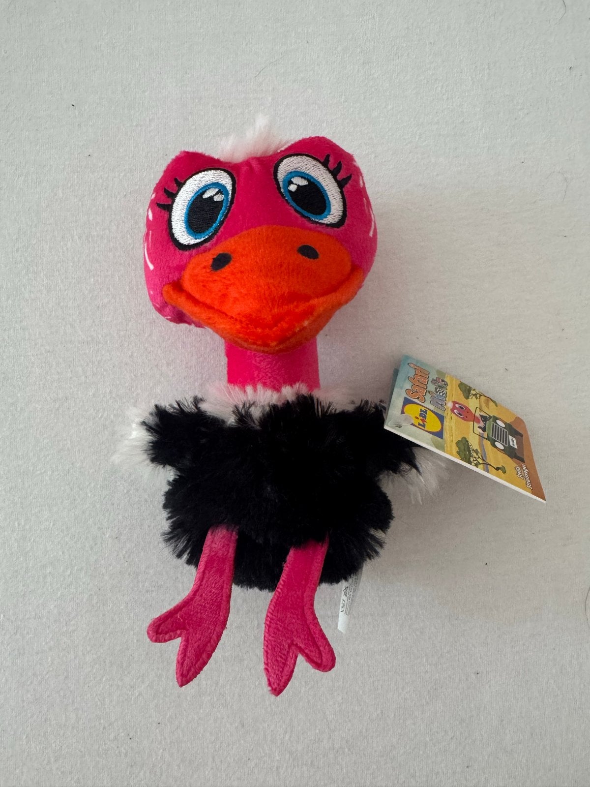 Stella struisvogel knuffel  - Lidl Safari, Lidl, Overige karakters, Overige typen, Nieuw