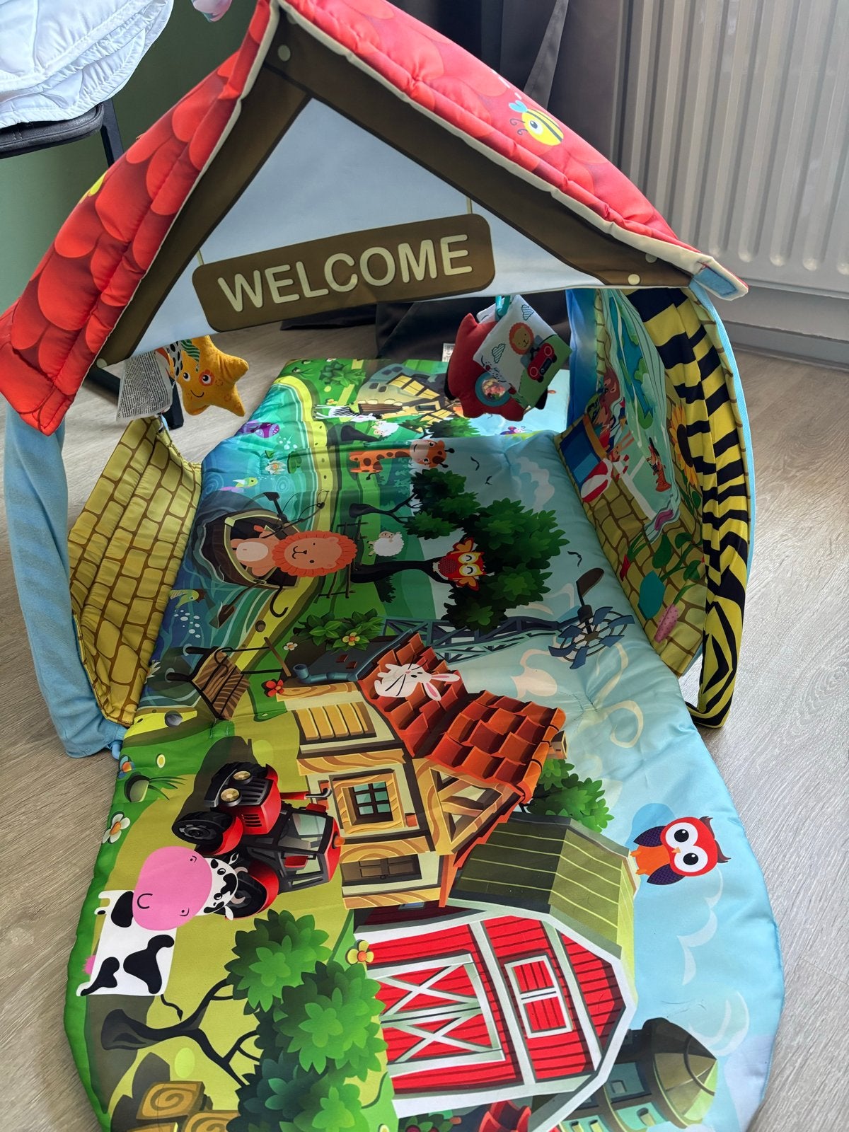 Speelkleed tent boerderij thema, Ophalen of Verzenden, Zo goed als nieuw