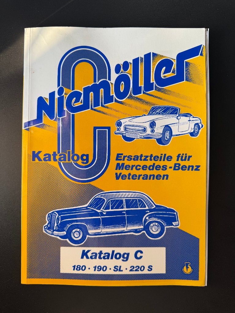 Niemöller Katalog C - Mercedes-Benz (180, 190, SL, 220 S), Auto diversen, Ophalen of Verzenden