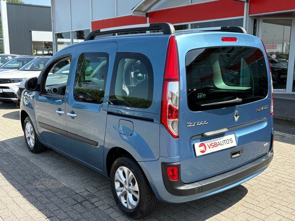 Renault KANGOO FAMILY 1.2 TCE 115PK FAMILY 5-PRS LIMITED 2x, Auto's, Gebruikt, Huisgarantie, Met garantie (alle), Blauw