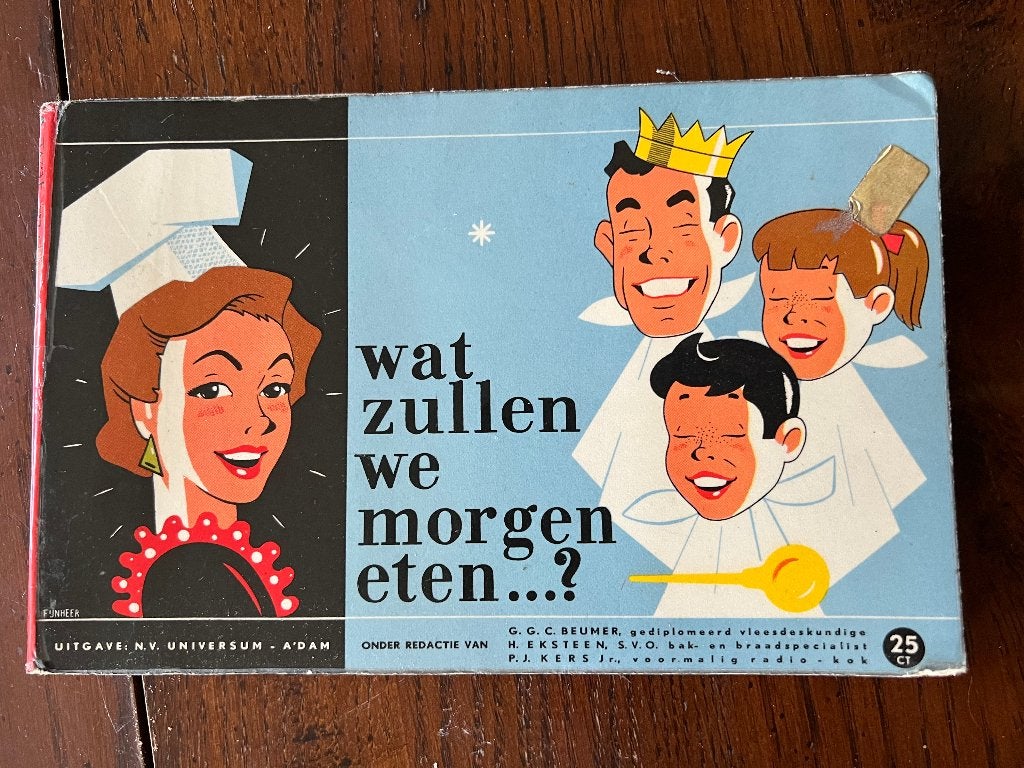 Wat zullen we morgen eten...?, Gelezen, G.G.C. Beumer,  H. Eksteen, P.J. Kers jr., Europa, Tapas, Hapjes en Dim Sum